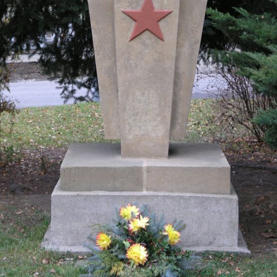 Red Army memorial in Křelov