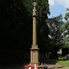 Wellesbourne War Memorial Approximately 17 Metres West of the Church of St Peter