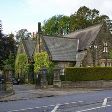 Front Wall And Gate Piers To Armley Cemetery