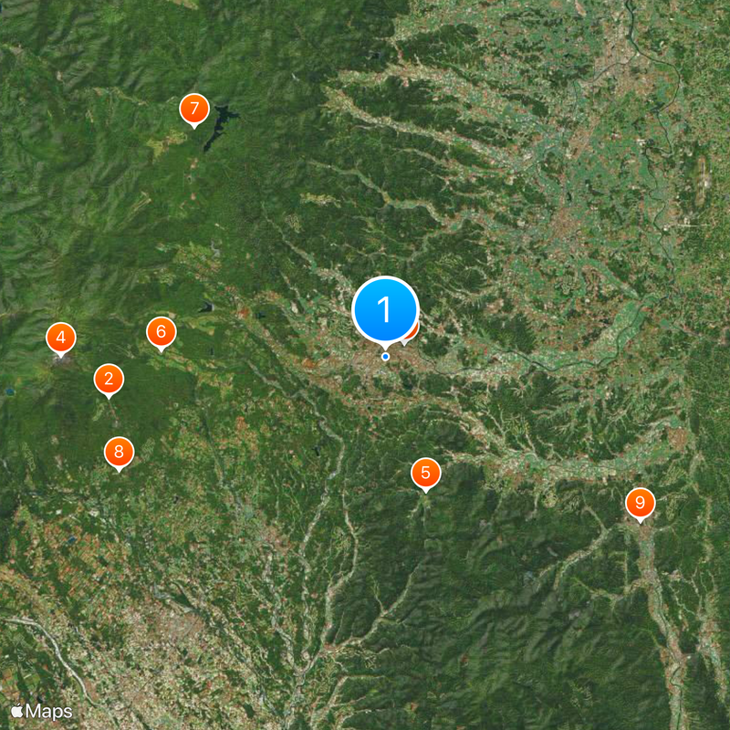 福島縣立白河高等學校 Map