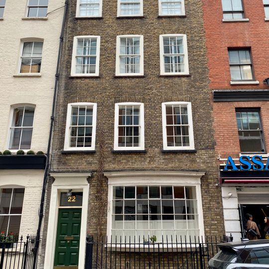 22, Romilly Street W1