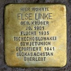 Stolperstein dedicated to Else Linke