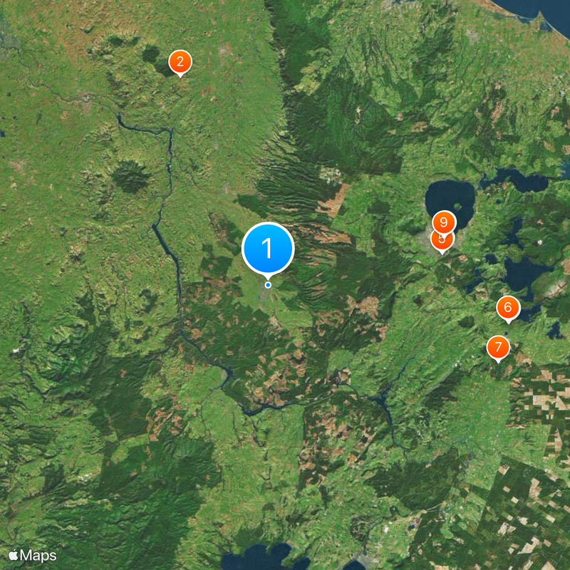 Tokoroa Map