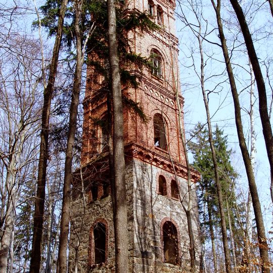 Ruined observation tower in Jelenia Góra - Maciejowa