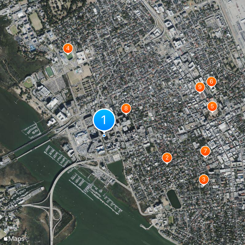 Medical University of South Carolina Map