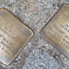 Stolperstein à la mémoire de Elfriede Ulrich