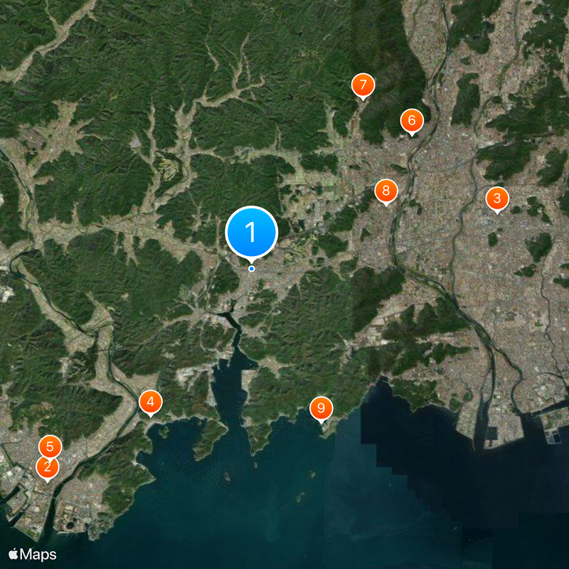 Aioi Station Map