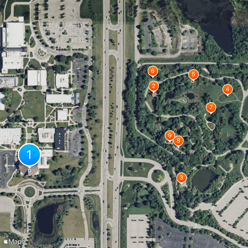 Cornerstone University Map