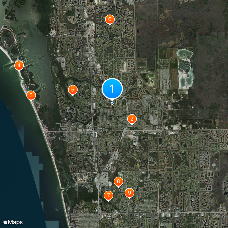 Bonita Springs Map