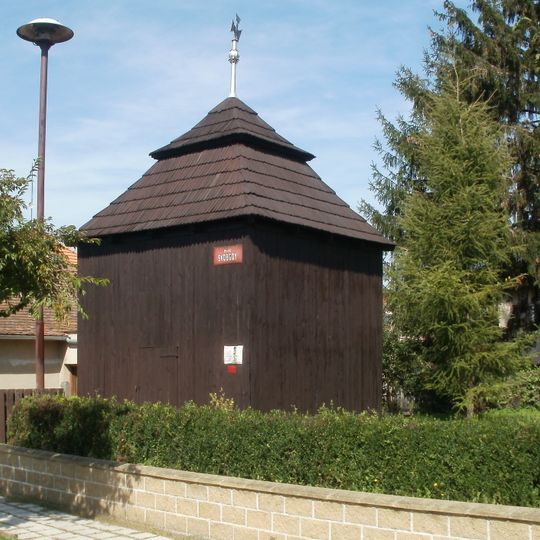 Bell tower in Končice