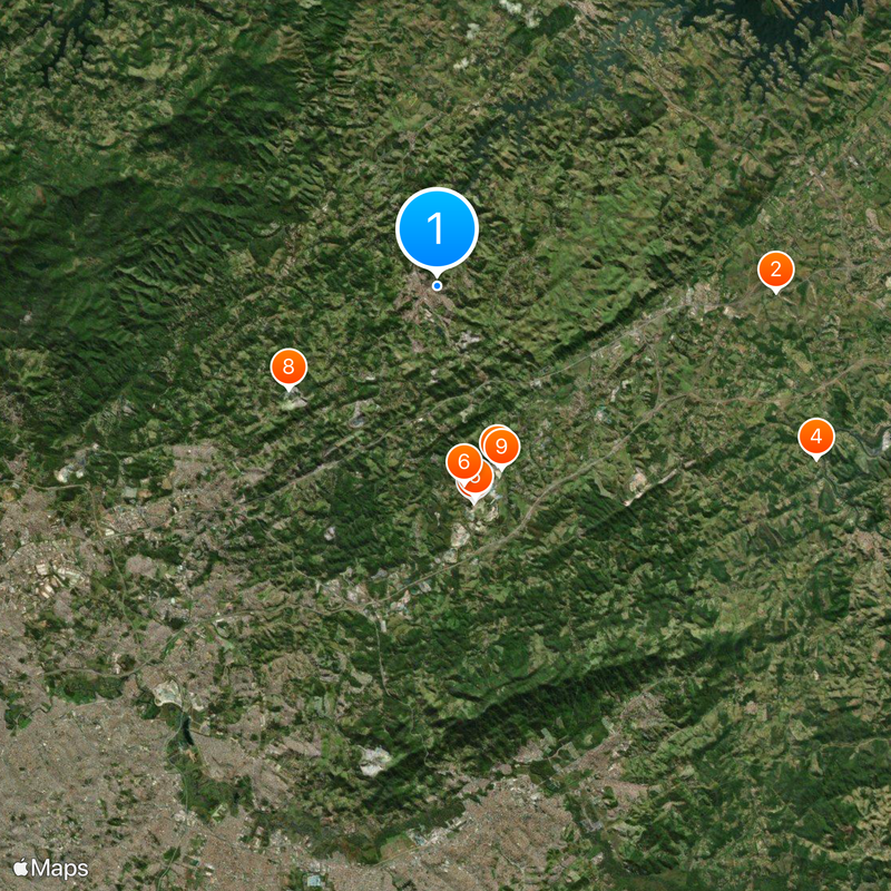 Santa Isabel Map