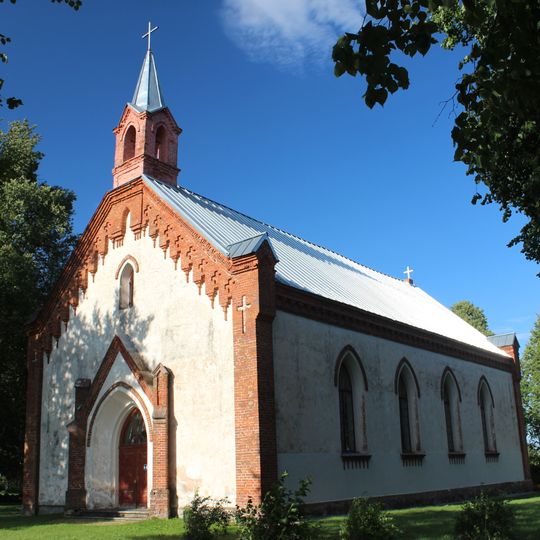 Lutheran church in Dignāja