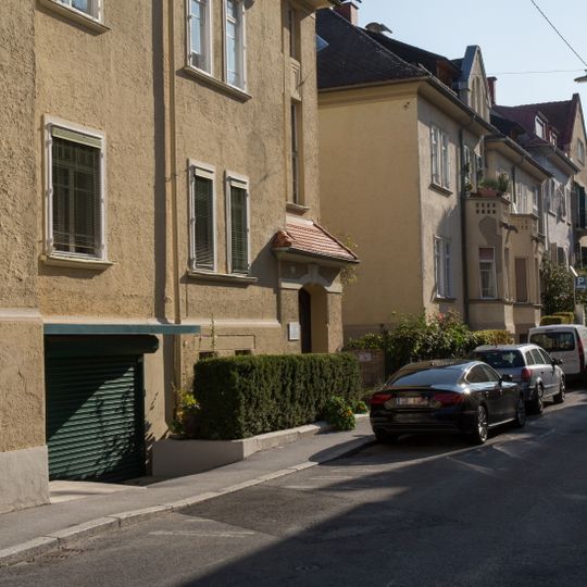 Bachmann-Kolonie, Gruppe von 23 Reihen- und Mietwohnhäusern