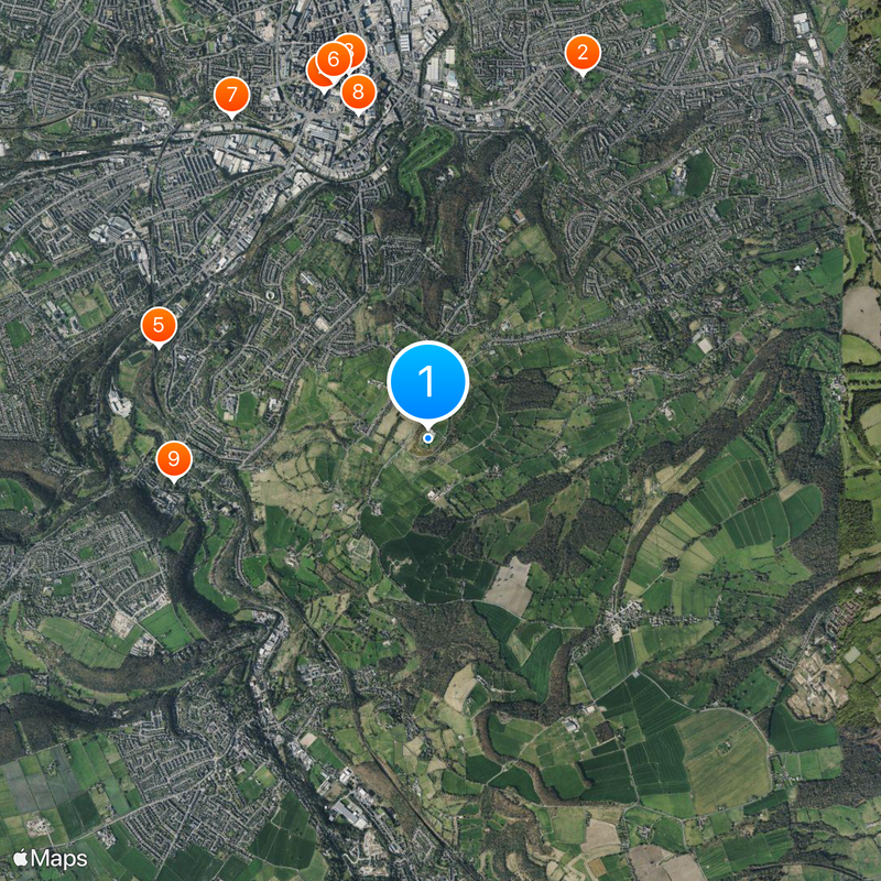 Castle Hill Map