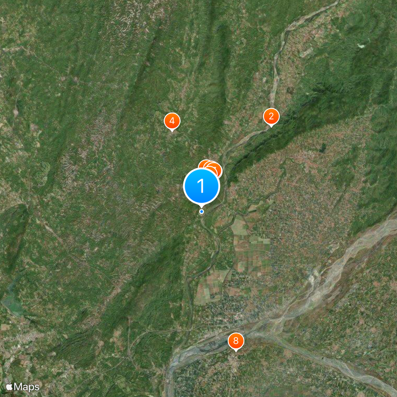 Cishan District Carte