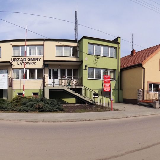 Rynek Street in Latowicz