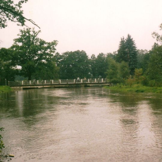 Most Nové ulice přes Černovický potok v Soběslavi