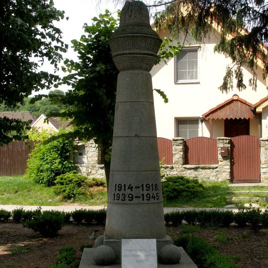 Pamätník padlým v I. +II. sv. v.