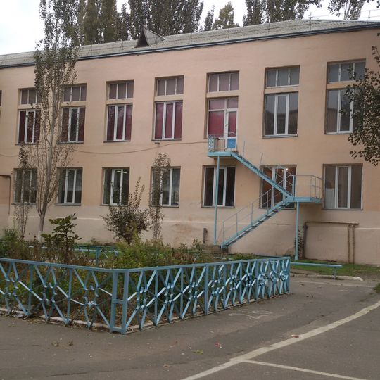 Здание средней школы № 5, где размещался эвакогоспиталь 4651