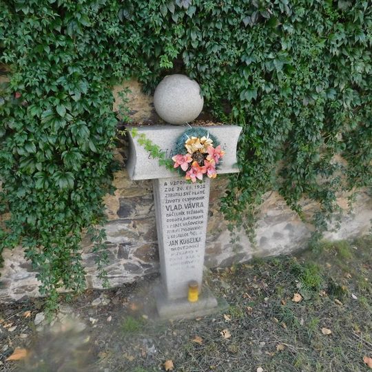 Pomník Vladimíra Vávry a Jana Kubelky v Uhříněvsi