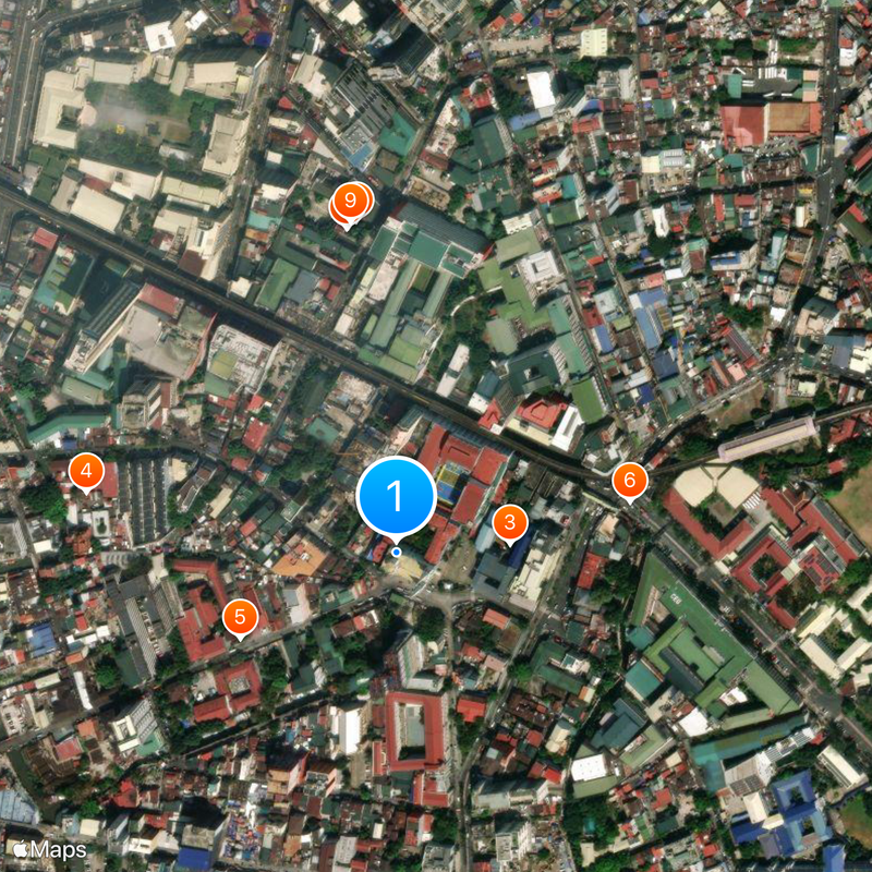 San Sebastian Church Mapa