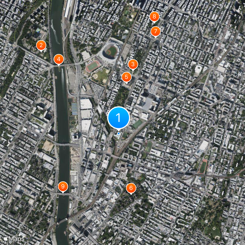 Cardinal Hayes High School Map