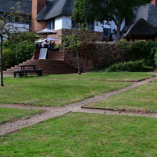 Garden Steps Approximately 10 Metres East Of The Drum Public House