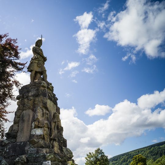 Aberfeldy, Taybridge Drive, Black Watch Monument