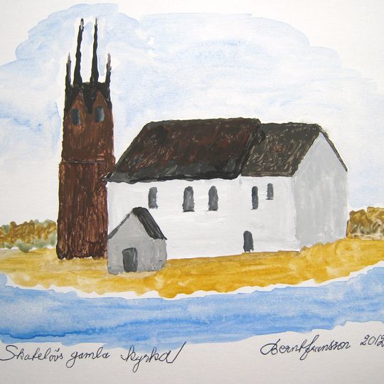 Skatelövs gamla kyrka