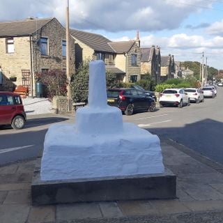 Standing cross at Emley