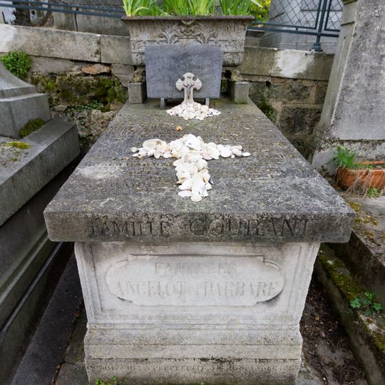 Grave of Ancelot-Barbare-Courant