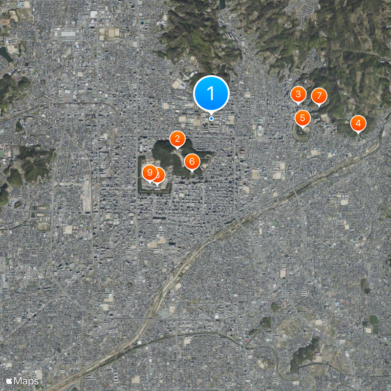 Ehime University Map