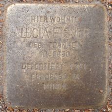 Stolperstein dedicated to Lucia Eisner
