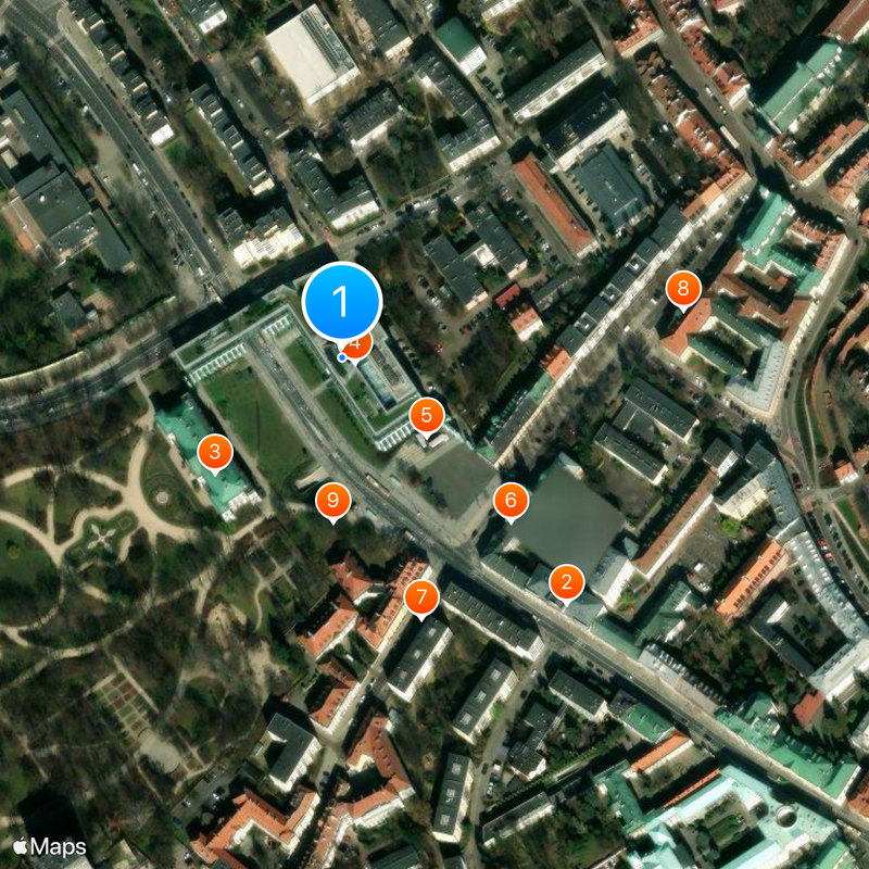 State Tribunal of the Republic of Poland Map