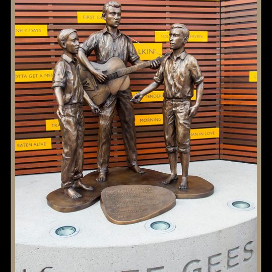 Statue of Bee Gees