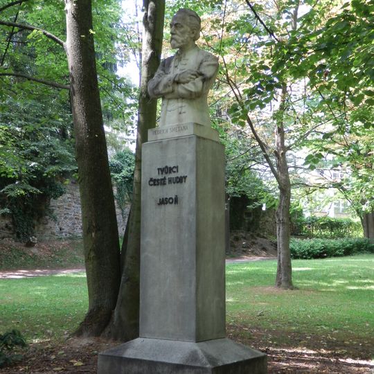 Bust of Bedřich Smetana in Havlíčkův Brod