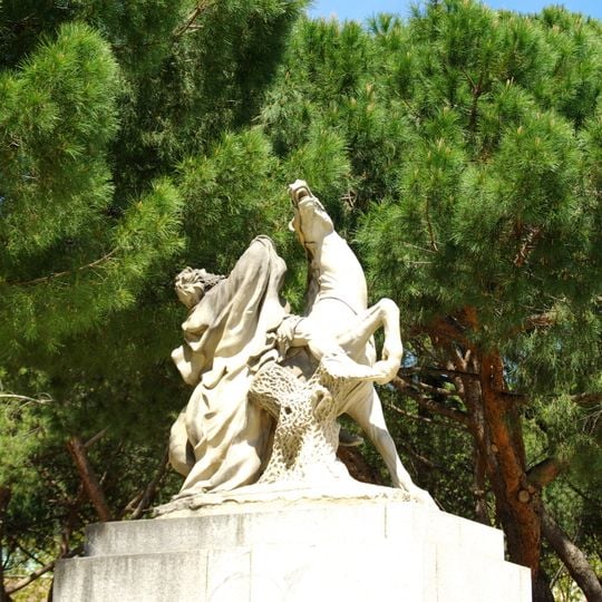 Escultura ecuestre alegórica II, Sabatini Gardens, Madrid
