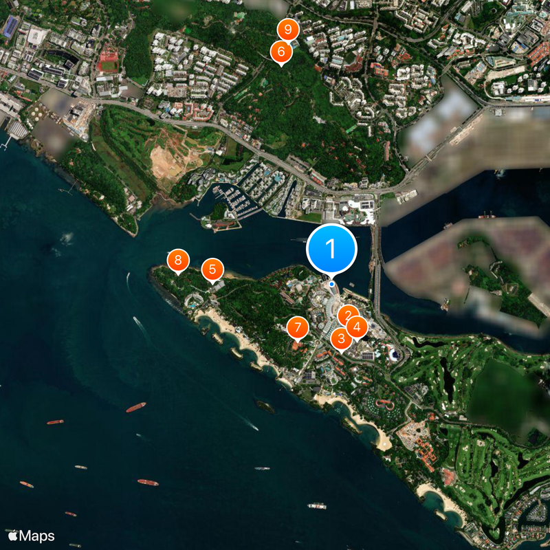 Adventure Cove And Sea Aquarium Map