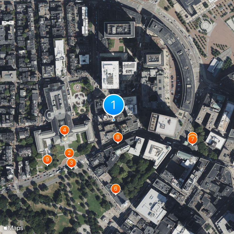 Suffolk University Map
