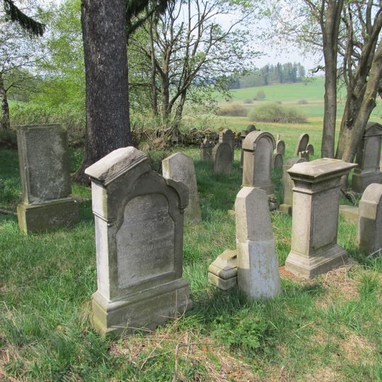 Jewish cemetery in Poutnov