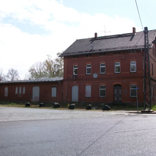 Bahnhof Geringswalde; Eisenbahnstrecke Waldheim -Rochlitz Geringswalde