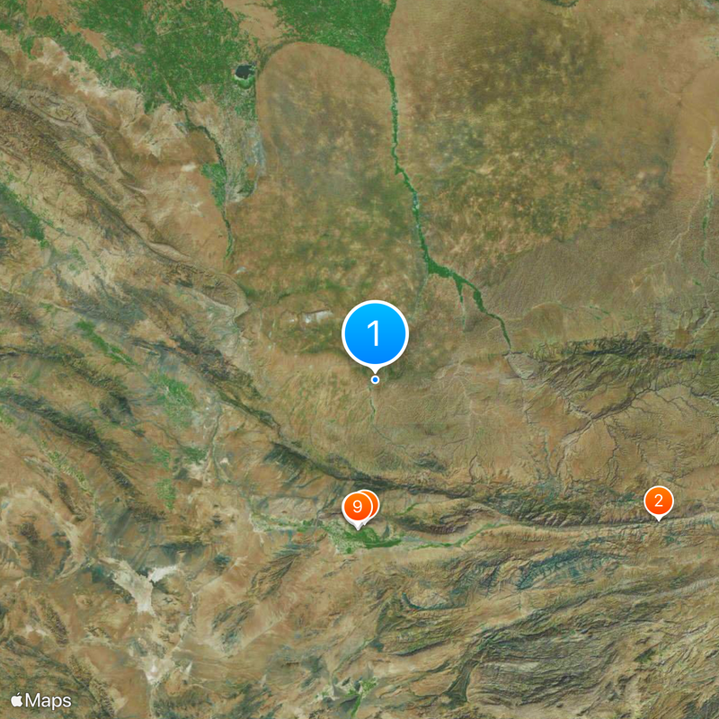 Serhetabat Map
