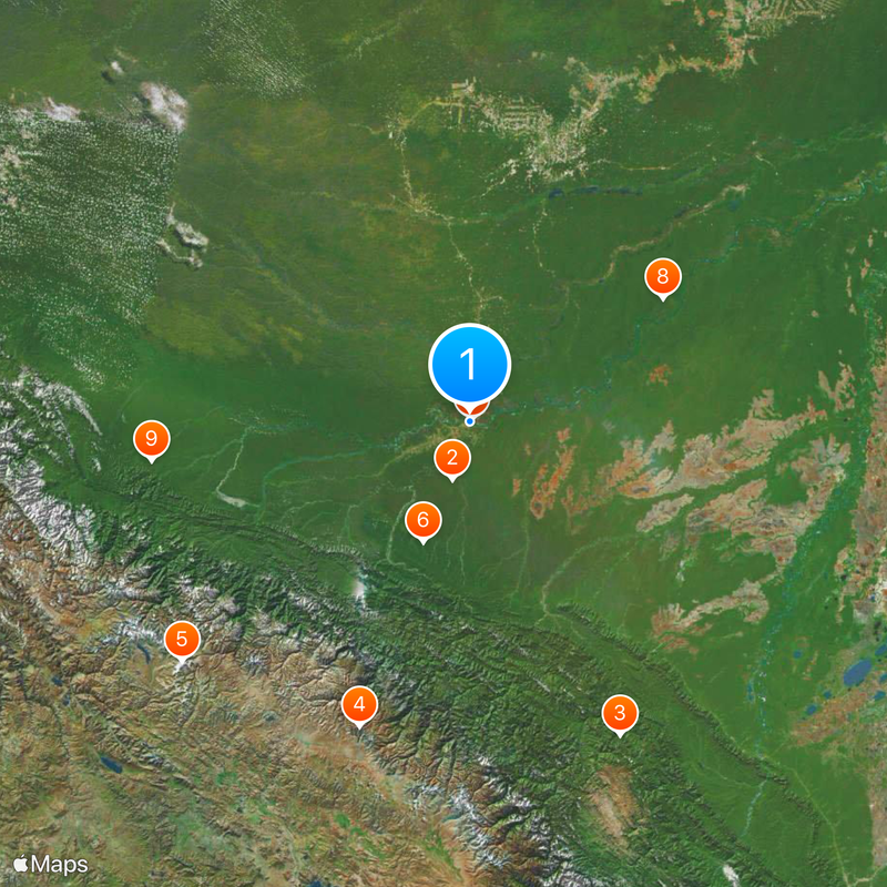 Puerto Maldonado Carte