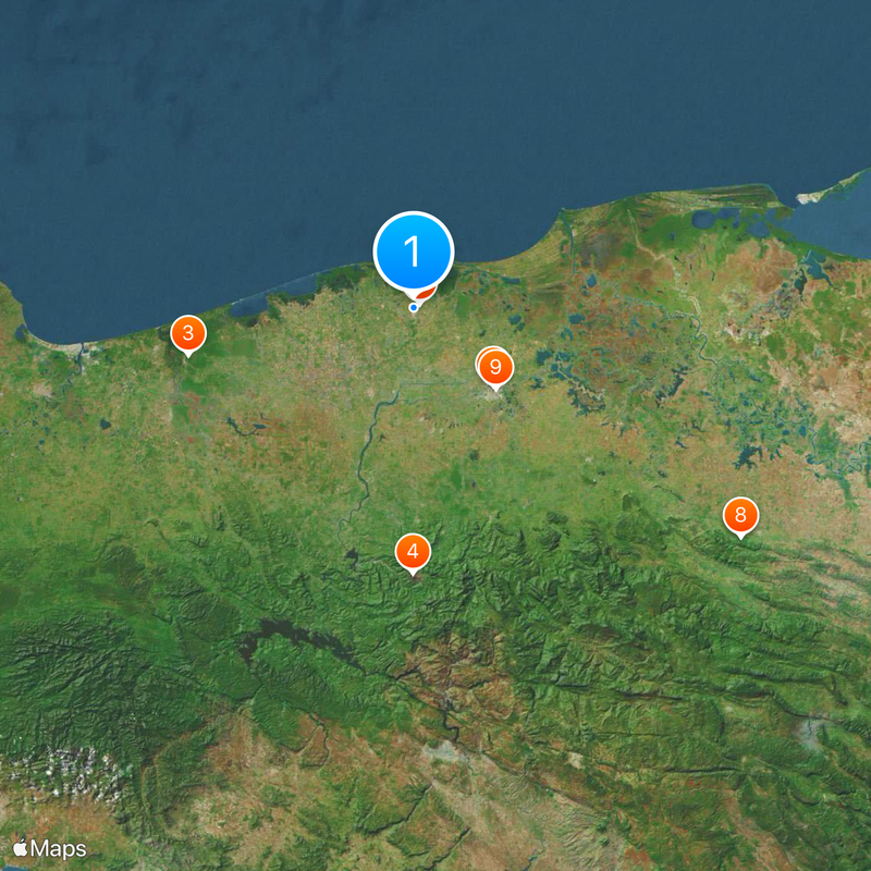 Comalcalco Map