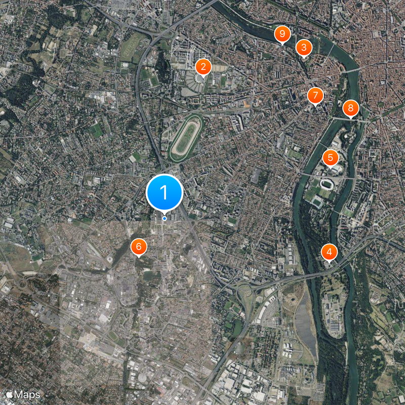 University Toulouse - Jean Jaurès Map