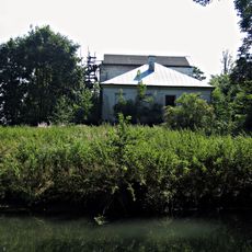 Park z układem wodnym