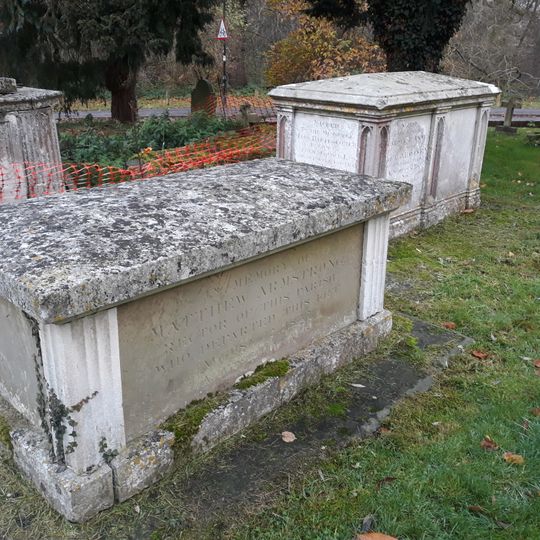 Group Of 3 Chest Tombs Approximately 14 Metres To South Of Nave Of Church Of St Mary