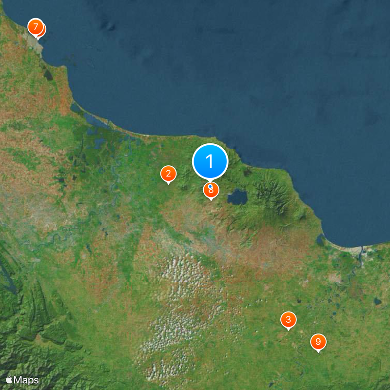 San Andrés Tuxtla Map