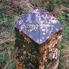 Milepost By The Blue Bell