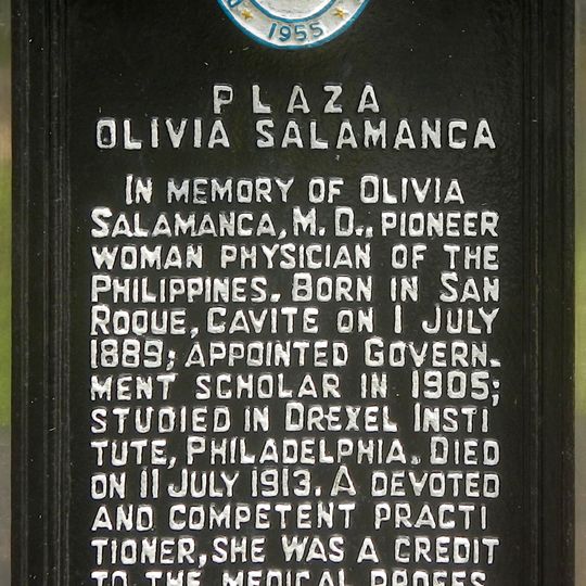 Plaza Olivia Salamanca historical marker